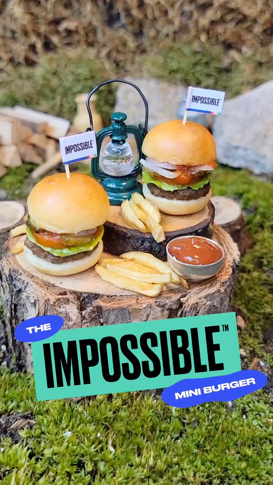 VegNews. TinyVeganBurger. ImpossibleFoods